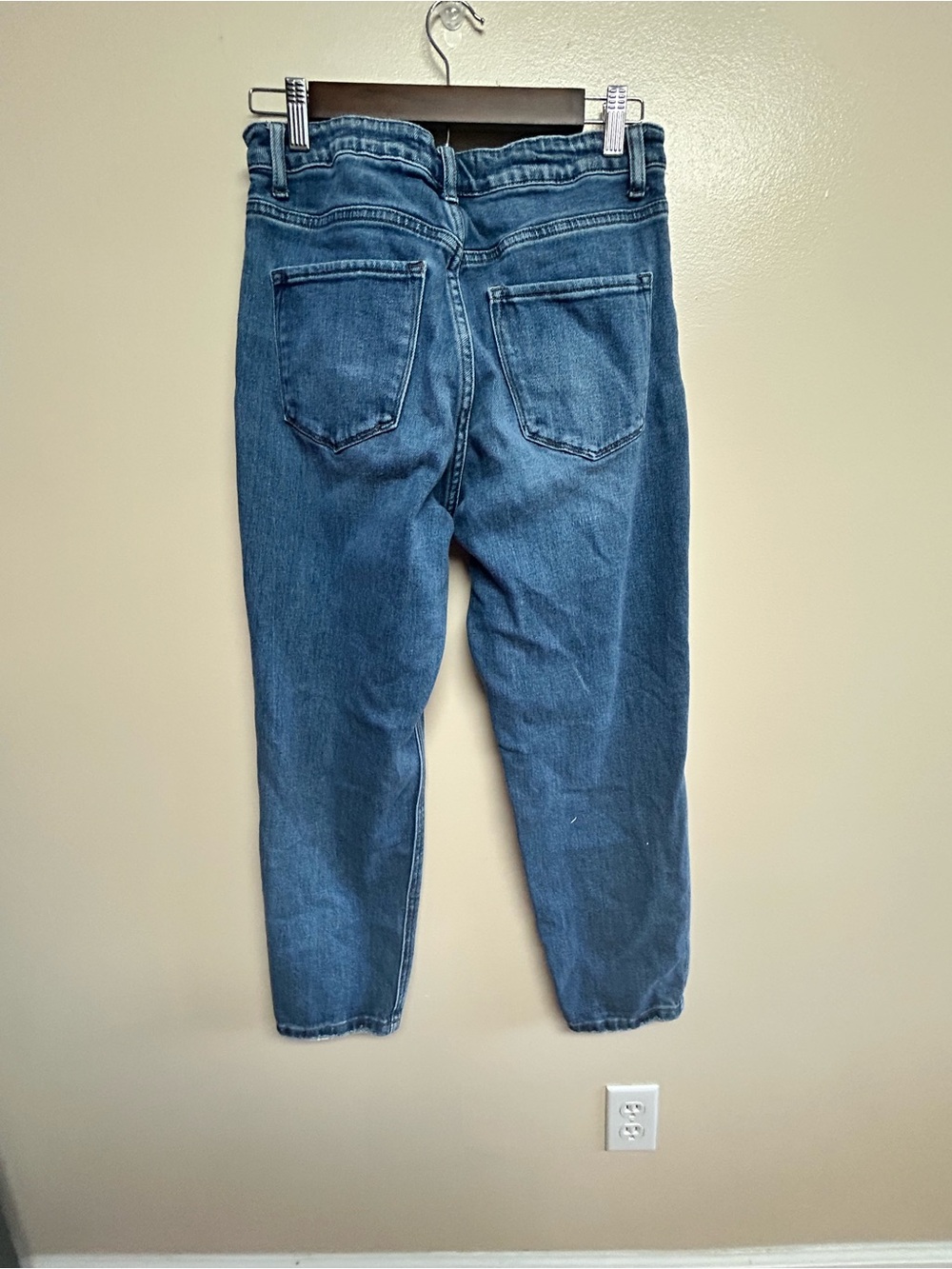 VERVET Women's High Rise Straight Leg Jeans Medium Wash Stretch Denim Size 28 - Picture 3 of 11